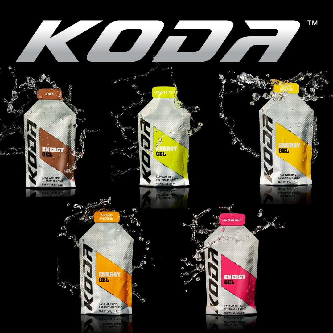 KODA Bundle - 4 Gels, 3 Bars, and 1 Protein Powder